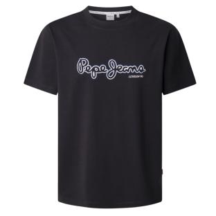 T-shirt Noir Homme Pepe jeans Dorian pas cher