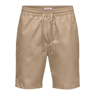 Short Beige Homme Only & Sons Slive pas cher