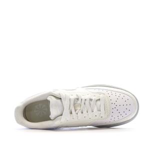 Baskets Jaune Clair Enfant Nike Court Vision Lo vue 0