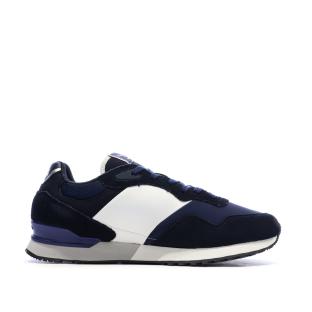 Baskets Marine/Blanche/Bleu Homme Pepe jeans Brit Road M vue 0