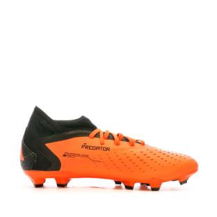 Chaussures de Football Orange Mixte Adidas Predator Accuracy.3 Fg vue 2