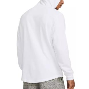 Sweat Blanc Homme Under Armour Rival Terry vue 2