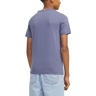 T-shirt Bleu Garçon Jack & Jones Jorfre vue 2