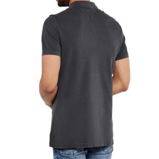 Polo Gris Foncé Homme Tommy Hilfiger Slim Essential vue 2
