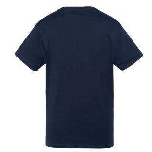 T-shirt brodé marine homme Schott NYC vue 2