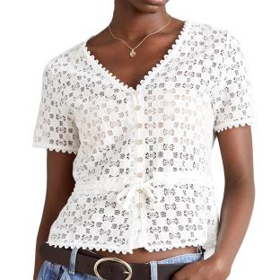 Blouse Blanche Femme Morgan DATE vue 0