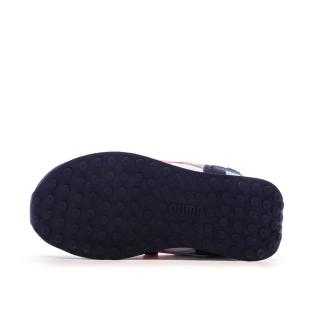 Baskets Gris/Noir/Rose/Bleu Garçon PUMA Future Rider Splas vue 5