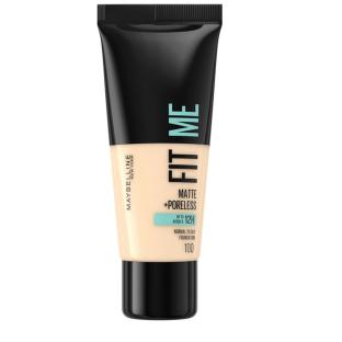Base de maquillaje Fit Me de Maybelline 100 ver 0