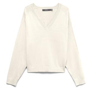 Pull Beige Femme Vero Moda Holly Karis vue 0