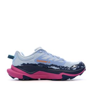 Chaussures de Trail Bleu/Rose Femme Hoka Torrent 4 vue 2
