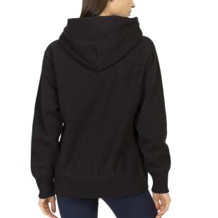 Sweat Noir Femme Champion Reverse vue 2