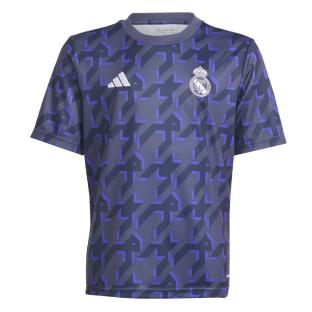 Real Madrid Maillot Prématch Marine Junior Adidas 2023/2024 pas cher