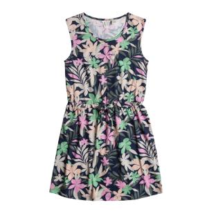 Robe Marine/Vert/Rose Fille Roxy Surfs Up vue 0