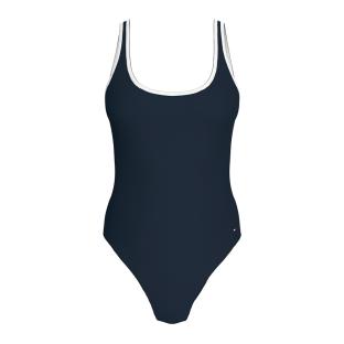 Maillot de bain Marine Femme Tommy Hilfiger One Piece pas cher