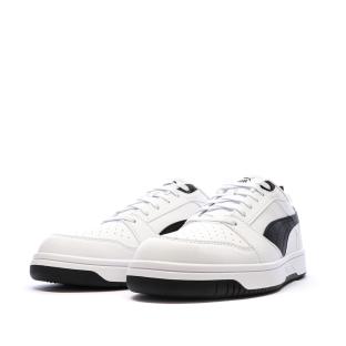 Baskets Blanc/Noir Femme Puma Rebound V6 Low vue 0