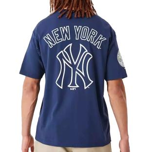 T-shirt Bleu Homme New Era Heritage Neyyan vue 0