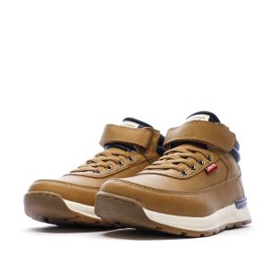 Baskets Camel Garçon Levi's Ascot vue 0