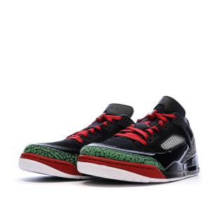 Baskets Noires/Rouges Homme Nike Jordan Spizike Low vue 6