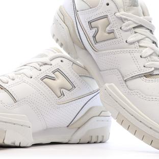550 Baskets Blanches Femme New Balance vue 7