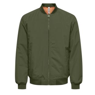 Bomber Vert Homme Only & Sons Josh pas cher
