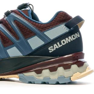 Chaussures de Trail Bordeaux/Bleu Femme Salomon Xa Pro 3d V8 W vue 7
