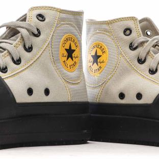Baskets Grises/Noires Homme Converse All Star Construct vue 7