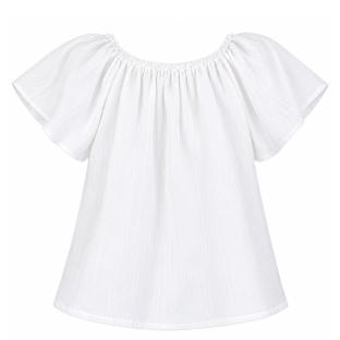 Blouse Blanche Bébé Fille P'tit Mome Pauline vue 0
