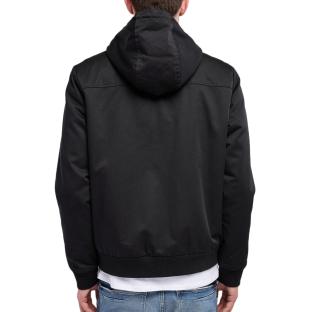 Veste Noire Homme Teddy Smith Sanson vue 2