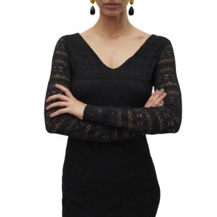 Robe Noire Femme Vero Moda Zoé vue 4