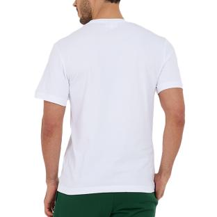 T-shirt Blanc Homme Lacoste Signature vue 2