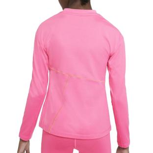 T-shirt Rose Fille Nike Pro Warm vue 2