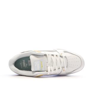 Baskets Blanches/Grises/Jaunes Homme Puma Slipstream Bball vue 4