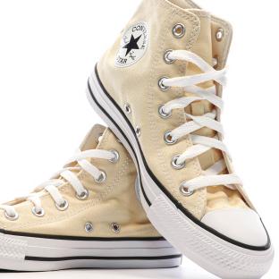 Baskets Jaunes Mixte Converse Chuck Taylor All Star vue 0