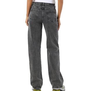 Jean Droit Gris Femme Noisy May Landa vue 0