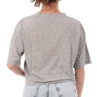 Camiseta de mujer Supreme Grip Ranaka Grey Crop ver 0