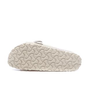 Sandales Grises Clair Femme Birkenstock Arizona vue 2