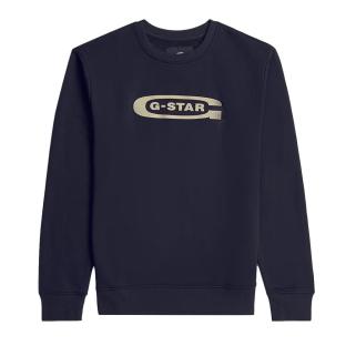 Sweat Marine Homme G-Star RAW Old Skool vue 0