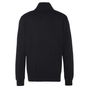 Gilet Zippé Noir Homme Schott PLB120 vue 2