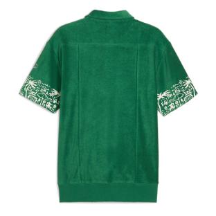 Polo Vert Homme Puma The Fairgrounds vue 2