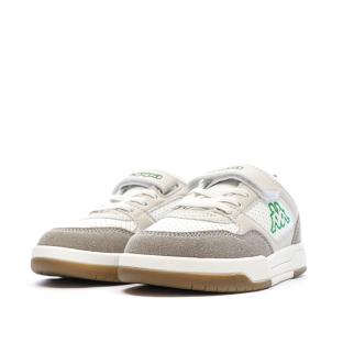 Baskets Blanches/Grises/Vertes Garçon Kappa Manis vue 0
