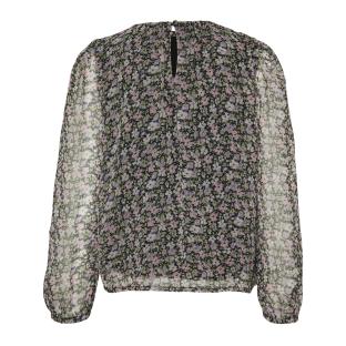 Top à fleurs Rose Fille Vero Moda Smilla vue 2