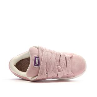 Baskets Roses/Mauves Femme Puma Suede XL vue 4