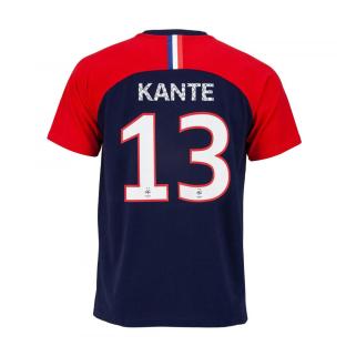 Kante T-shirt Player Marine Junior Equipe de France vue 2