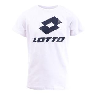 T-shirt Blanc Garçon Lotto 23404 pas cher