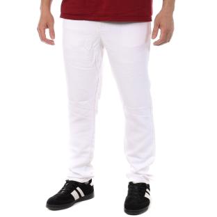 Pantalon Toile Blanc Homme RMS26 5690 pas cher