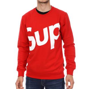 Sweat Rouge Homme Supreme Grip Classy vue 0