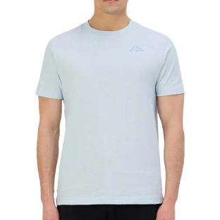 T-shirt Bleu Clair Homme Kappa Cafers vue 0