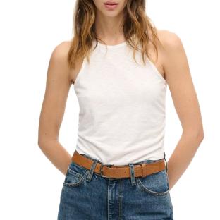 Débardeur Blanc Femme Superdry Superdry Ruched pas cher