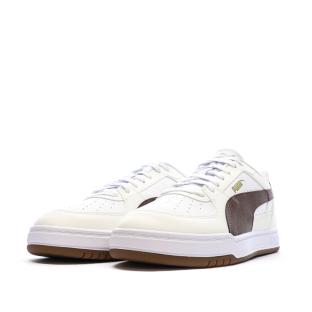 Puma Caven III Men’s White/Dark Brown Trainers Photo of the Espace des Marques %store% store - view of %key%