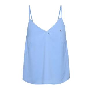 Débardeur Bleu Femme Tommy Hilfiger Essential TCR pas cher